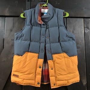 Columbia Colorblock Down Vest